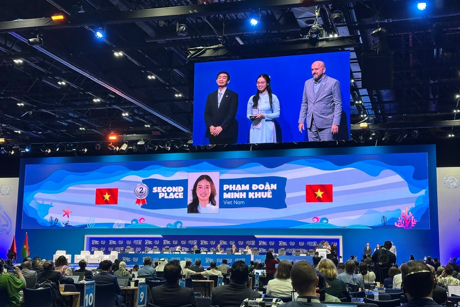 Học sinh Việt Nam giành giải Nhì cuộc thi viết thư Quốc tế UPU lần thứ 54