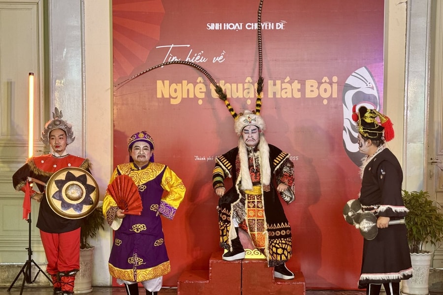 Bảo tàng TP Hồ Chí Minh giới thiệu nghệ thuật hát bội đến công chúng trẻ