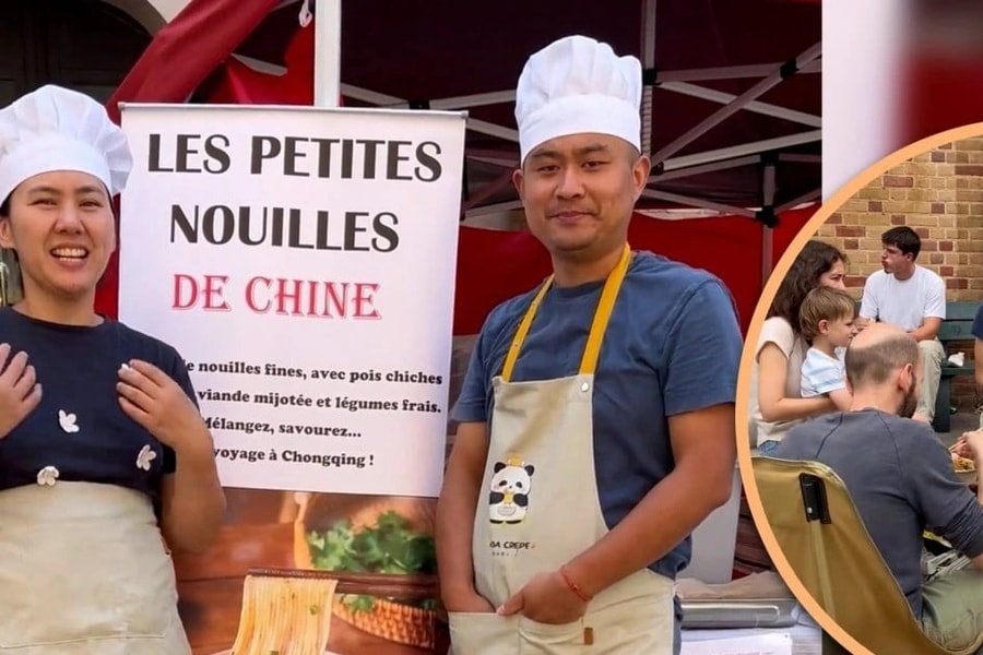 Nghiên cứu sinh tiến sĩ có thu nhập khủng từ quán mì cay nơi đất khách