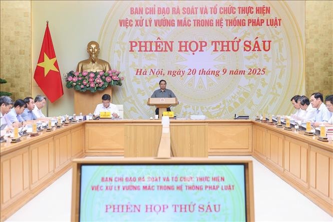 Thủ tướng Phạm Minh Chính: Yêu cầu đạt 3 mục tiêu trong rà soát, xử lý vướng mắc trong hệ thống pháp luật