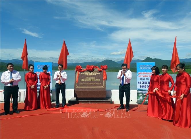 Đưa vào vận hành hồ chứa nước sông Than có dung tích chứa lớn thứ hai tại Nam Khánh Hòa
