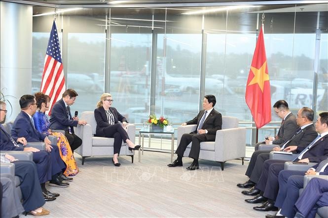 Chủ tịch nước tiếp Chủ tịch, Giám đốc điều hành Boeing Commercial Airplanes