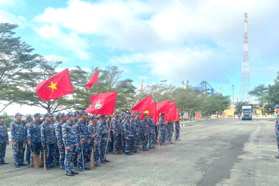‘Ngày Chủ nhật xanh’ của tuổi trẻ Lữ đoàn 125 Anh hùng