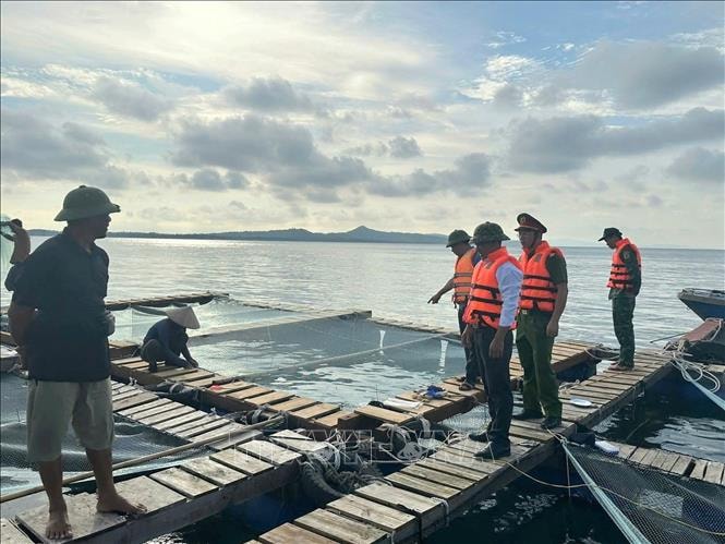 Các đồn Biên phòng tại Cô Tô dốc sức phòng chống bão số 9