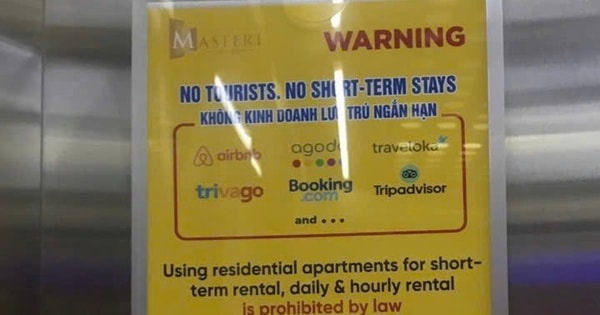 HoREA tiếp tục kiến nghị quản lý căn hộ cho thuê ngắn ngày thay vì cấm