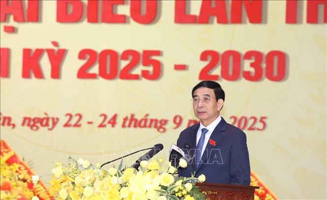 Khai mạc Đại hội đại biểu lần thứ I Đảng bộ Thái Nguyên