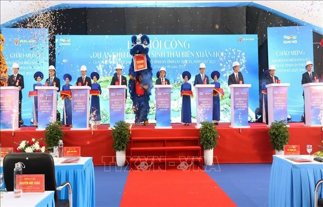 Hà Tĩnh: Khởi công dự án Khu du lịch sinh thái biển Xuân Hội