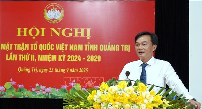 Ông Nguyễn Chiến Thắng giữ chức Chủ tịch Ủy ban MTTQ Việt Nam tỉnh Quảng Trị