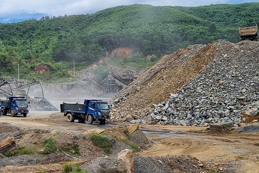 Hàng loạt mỏ đá ở Đà Nẵng gian lận khối lượng khai thác