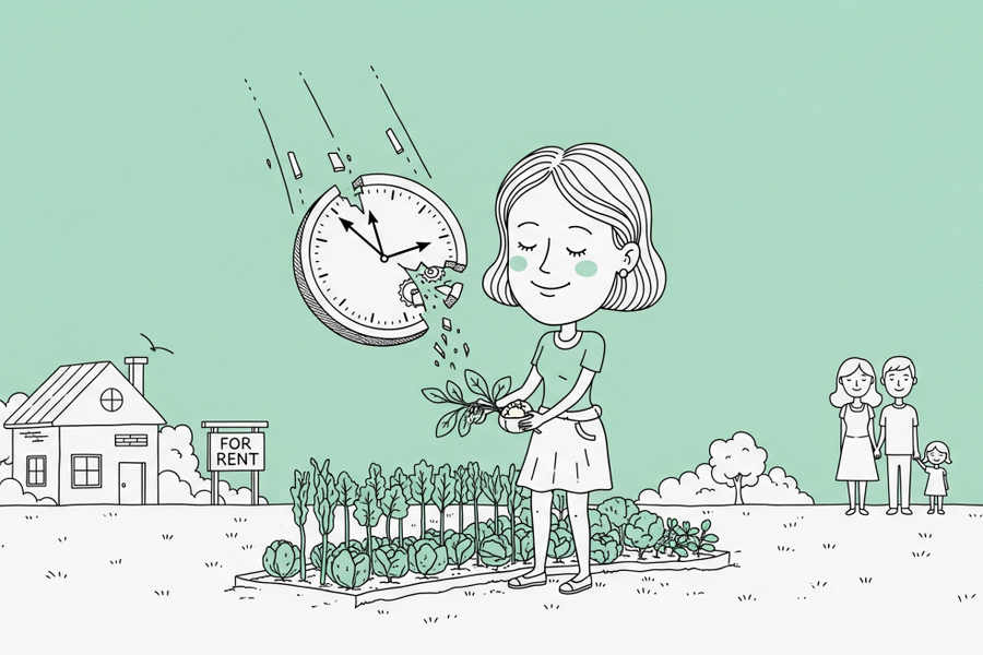 Vui vẻ khi thất nghiệp ở tuổi 42