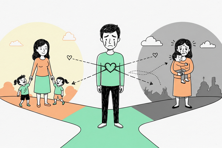 Tình cũ nhờ tôi hỗ trợ tài chính khi làm mẹ đơn thân