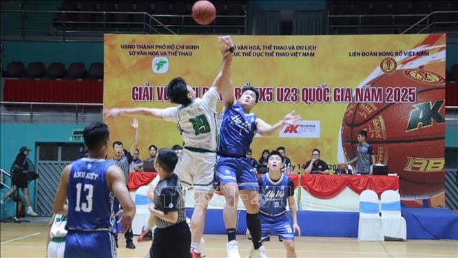 Kịch tính tại Giải vô địch Bóng rổ 5x5 U23 Quốc gia 2025
