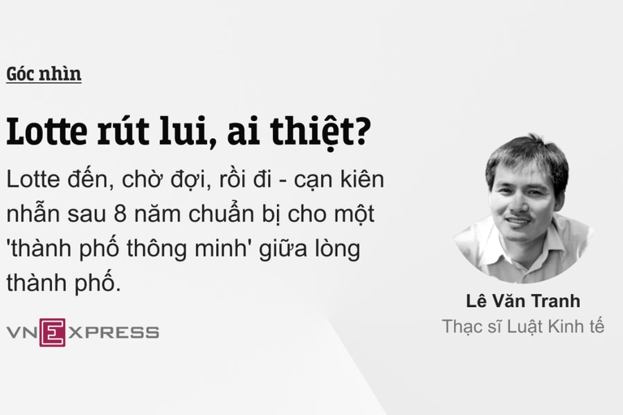 Lotte rút lui, ai thiệt?
