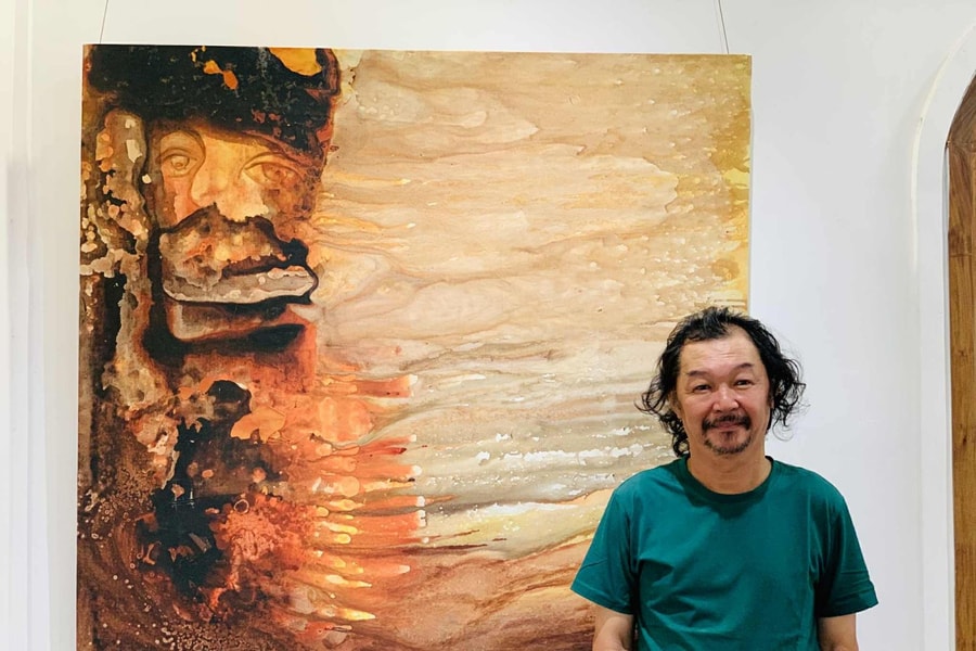 Triển lãm hội họa của ký ức và ánh sáng - 'Miền thiêng xanh'