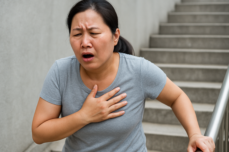 6 dấu hiệu cảnh báo phổi lão hóa