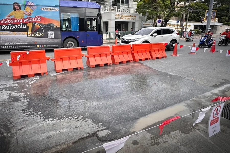 Nguy cơ xuất hiện hố tử thần thứ hai ở trung tâm Bangkok