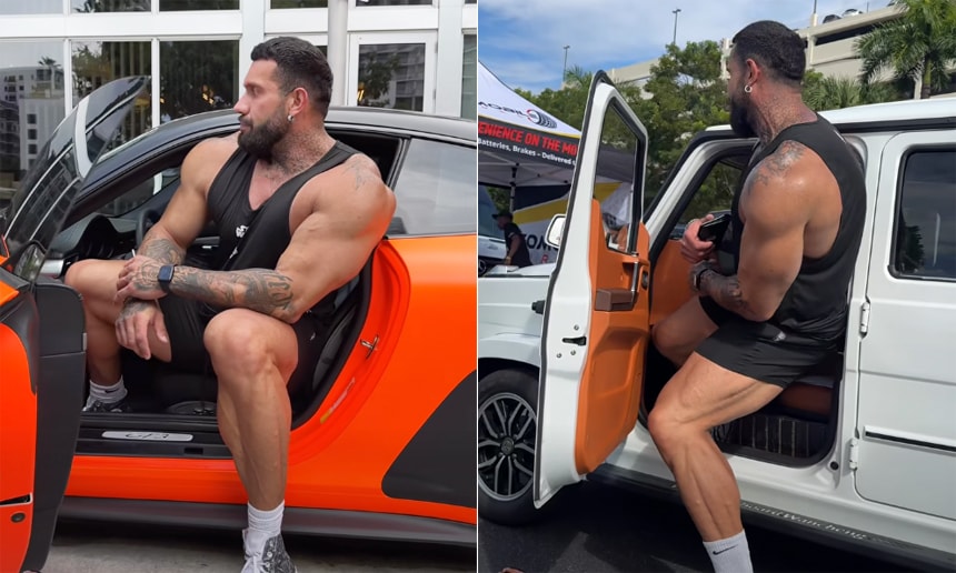 'Người khổng lồ' không ngồi vừa ôtô