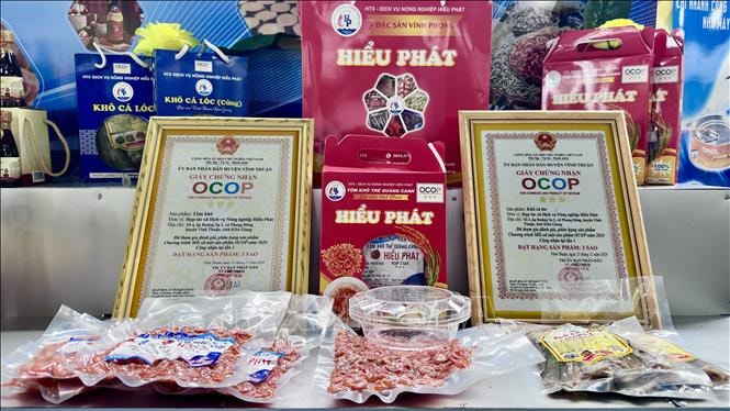 Sản phẩm OCOP có tiềm năng trở thành thương hiệu quốc gia