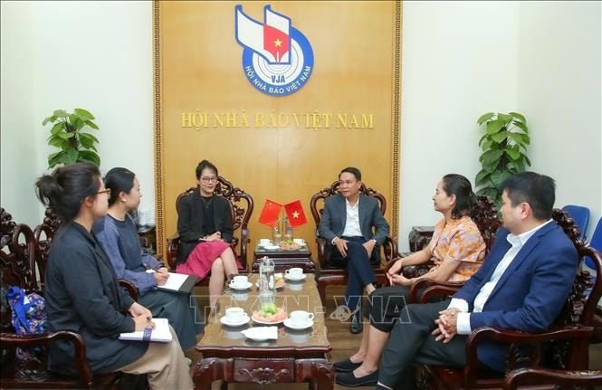 Hội Nhà báo Việt Nam tăng cường hợp tác với Tập đoàn Nhật báo Vân Nam