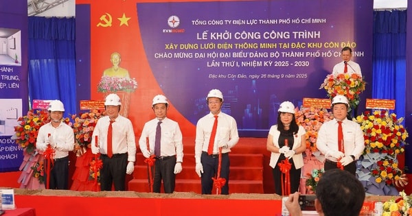 Khởi công xây dựng lưới điện thông minh tại Đặc khu Côn Đảo