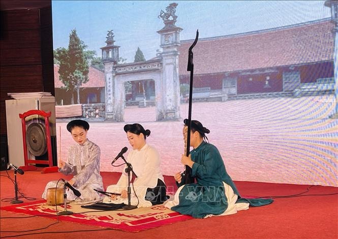 Hà Nội: Liên hoan ca trù lần thứ IV - lan tỏa di sản phi vật thể đặc sắc