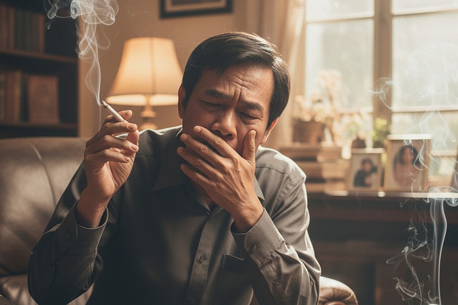 Tuổi 50 đánh vật cai nghiện thuốc lá