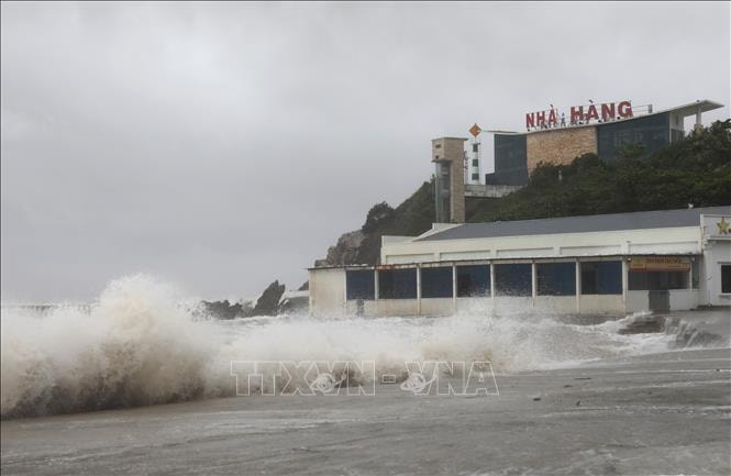 Dự báo khoảng 7 giờ ngày 29/9, bão trên đất liền các tỉnh Nghệ An - Hà Tĩnh