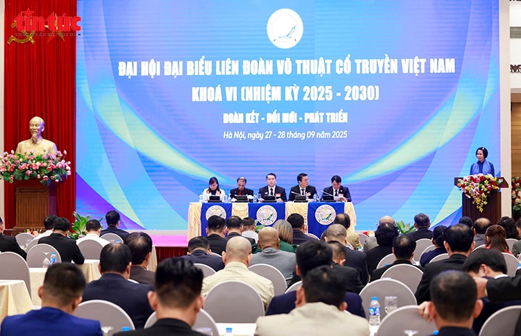 Ông Nguyễn Ngọc Anh tái cử chức Chủ tịch Liên đoàn Võ thuật cổ truyền Việt Nam