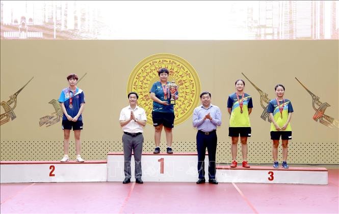 Bế mạc Giải bóng bàn các đội mạnh Quốc gia 2025