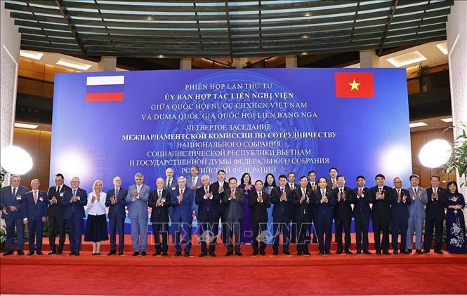 Phiên họp lần thứ tư Ủy ban Liên nghị viện về hợp tác giữa Quốc hội Việt Nam và Duma Quốc gia Nga