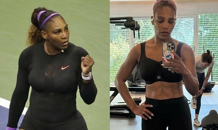 Bí quyết giảm 14 kg của nữ hoàng quần vợt Serena Williams