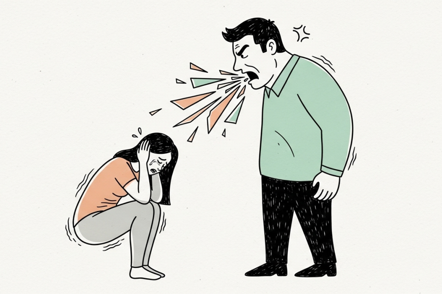 Bị chồng mắng lăng loàn chỉ vì cậu bạn đại học bóp vào vai tôi