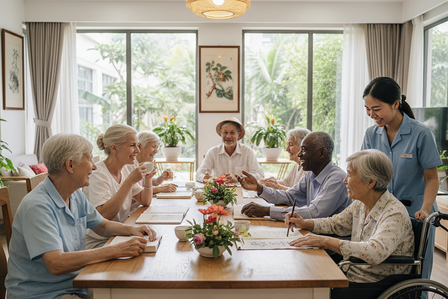 Cơ hội triệu USD khi xây viện dưỡng lão cho 'người già quốc tế'