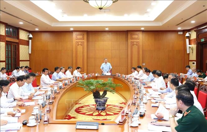 Tổng Bí thư chủ trì họp Thường trực BCĐ Trung ương về phòng, chống tham nhũng, lãng phí, tiêu cực