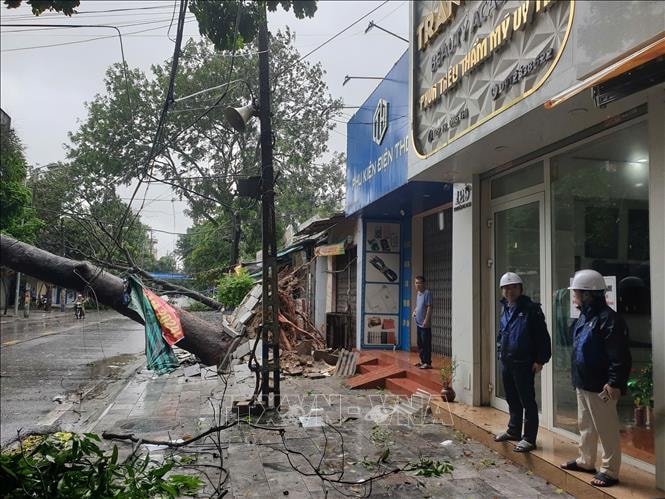 Bão số 10: Điện lực Thanh Hóa xử lý nhanh sự cố, khôi phục điện sớm
