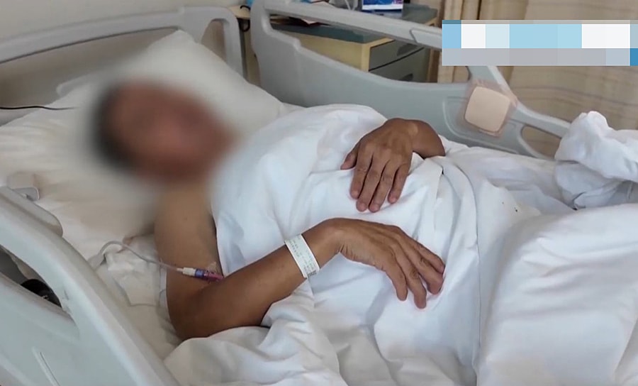 Tự giác hơi chữa đau lưng, người đàn ông liệt nửa người