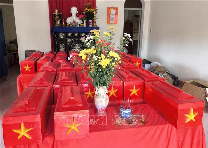 Vĩnh Long: Truy điệu và an táng 31 hài cốt liệt sĩ ​