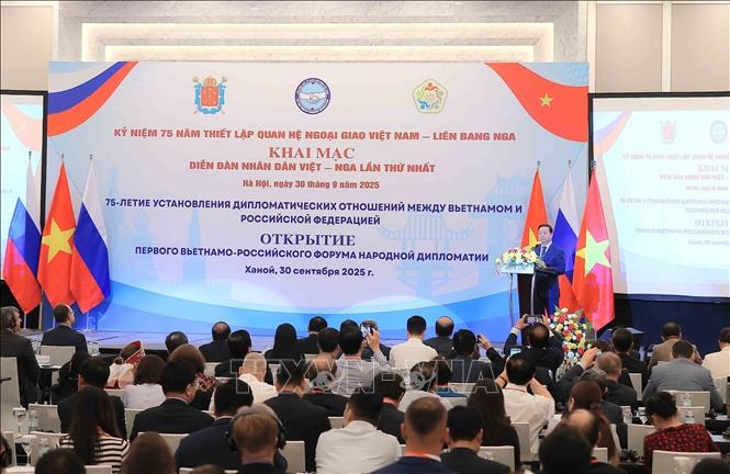 Khai mạc Diễn đàn Nhân dân Việt - Nga lần thứ nhất