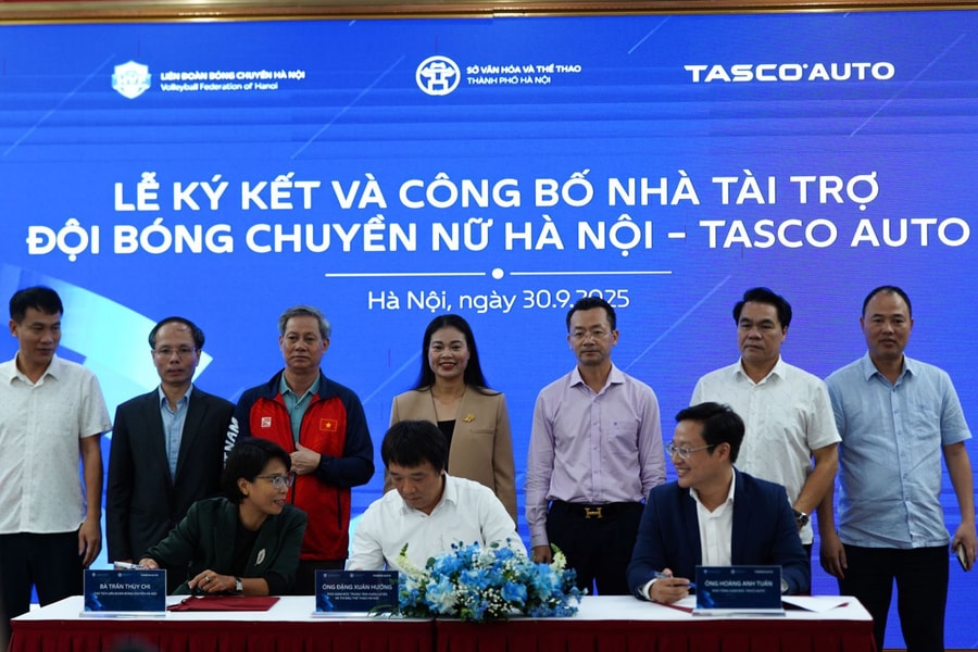 Ra mắt CLB bóng chuyền nữ Hà Nội – Tasco Auto: Bước tiến mới cho bóng chuyền Thủ Đô