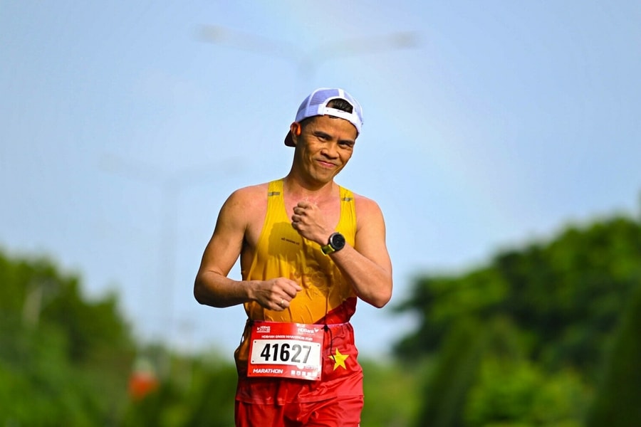 HDBank Green Marathon 2025 ghi điểm với runner nhờ dấu ấn 'xanh'