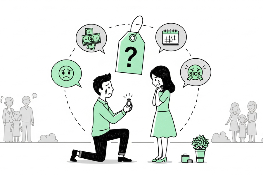 Tôi đủ 50 triệu đồng như thỏa thuận, bạn gái vẫn không muốn cưới