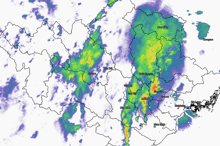 Vì sao Hà Nội mưa to liên tục?