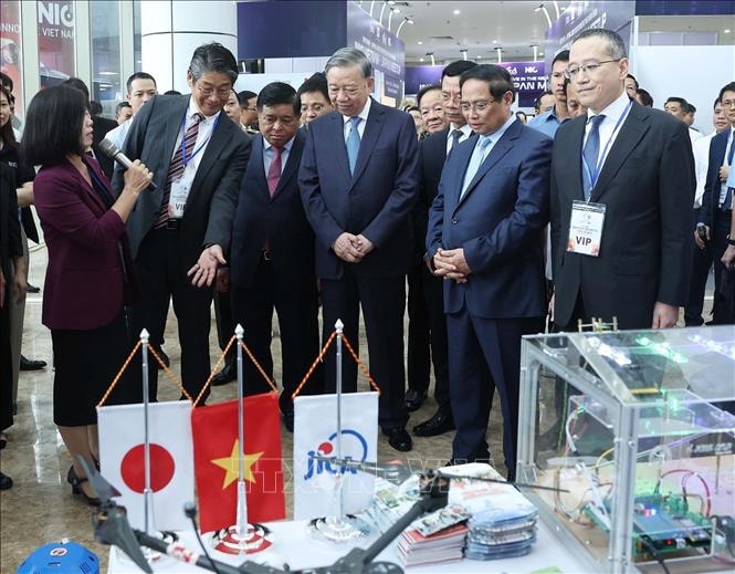 Tổng Bí thư Tô Lâm dự Lễ hưởng ứng Ngày hội đổi mới sáng tạo Quốc gia năm 2025