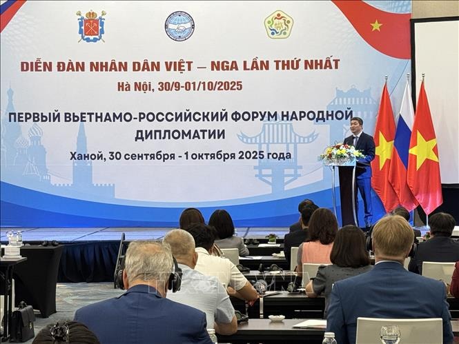 Bế mạc Diễn đàn Nhân dân Việt - Nga lần thứ nhất