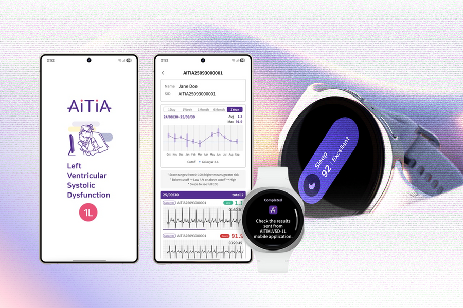 Samsung lần đầu ra mắt đồng hồ thông minh có thể phát hiện suy tim