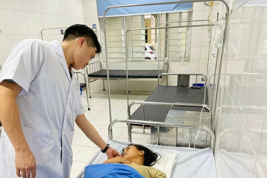 Chấn thương sọ não do cây ngã đập vào đầu