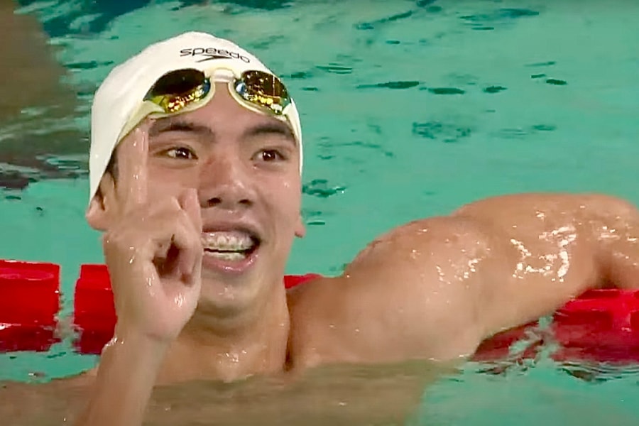 Kình ngư Việt Nam đầu tiên giành hai HC vàng ở giải bơi châu Á