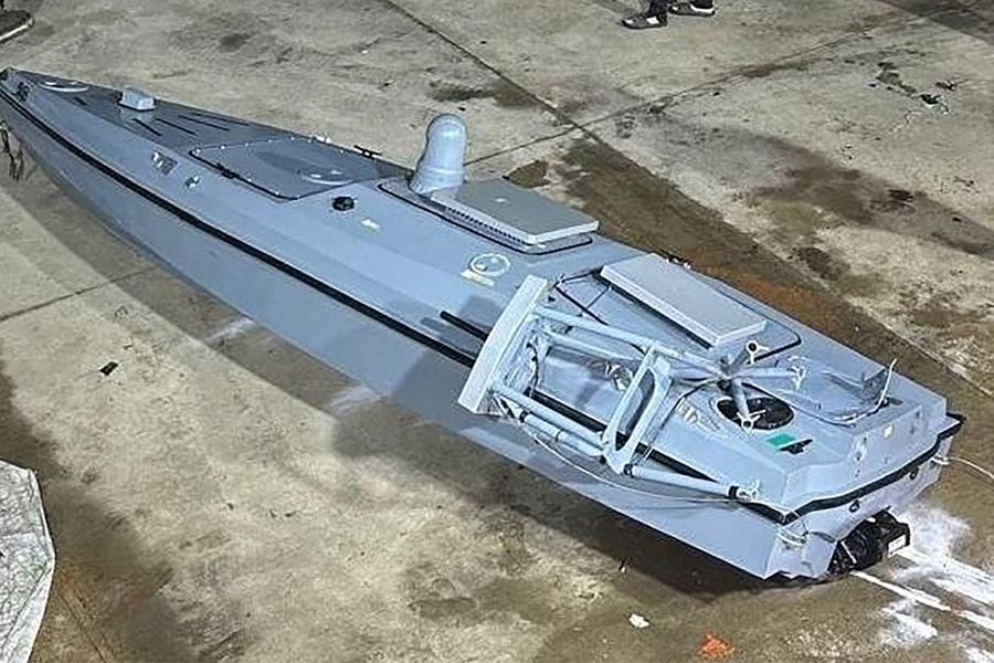 Ngư dân Thổ Nhĩ Kỳ thu được xuồng tự sát Ukraine