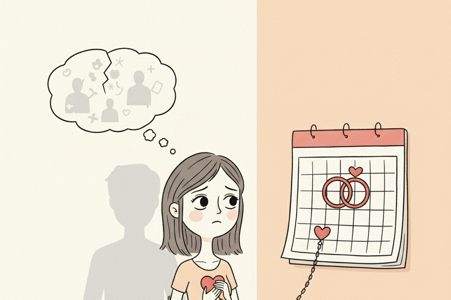 Ám ảnh với quá khứ của chồng sắp cưới