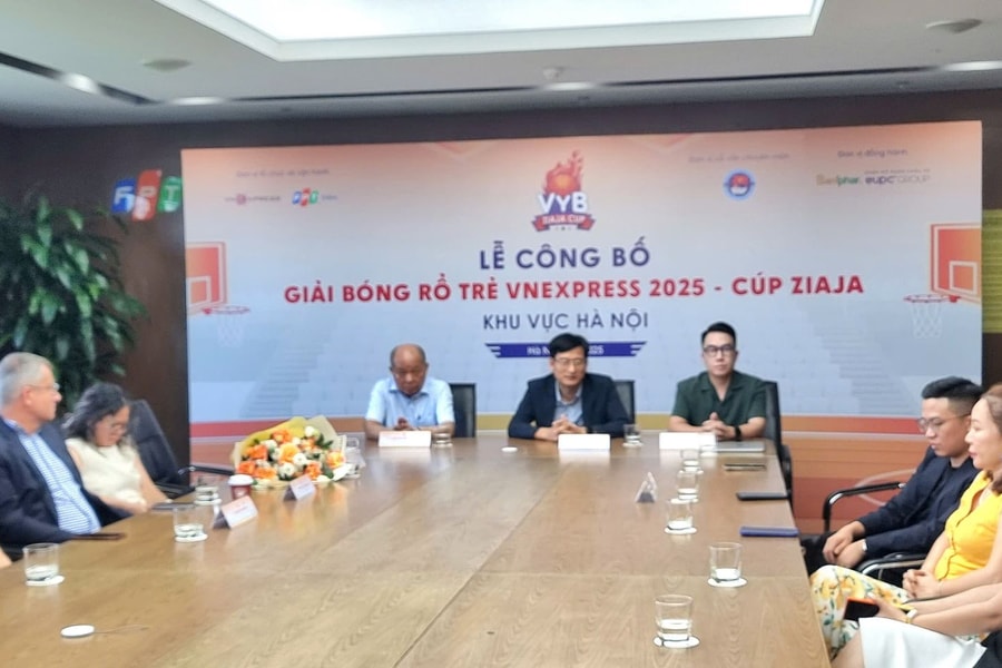 Công bố Giải Bóng rổ trẻ Cup Ziaja khu vực Hà Nội